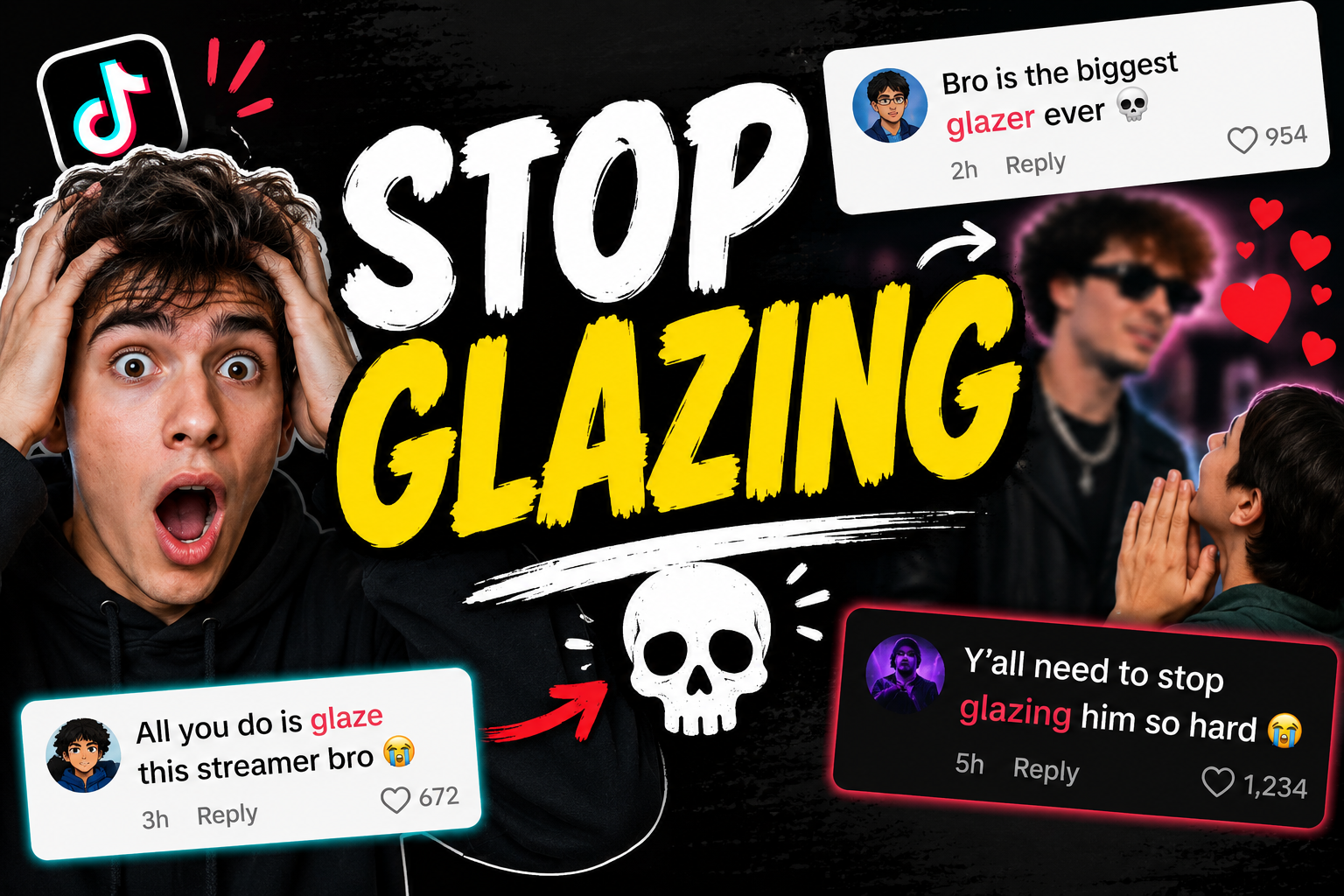 glazing meaning slang