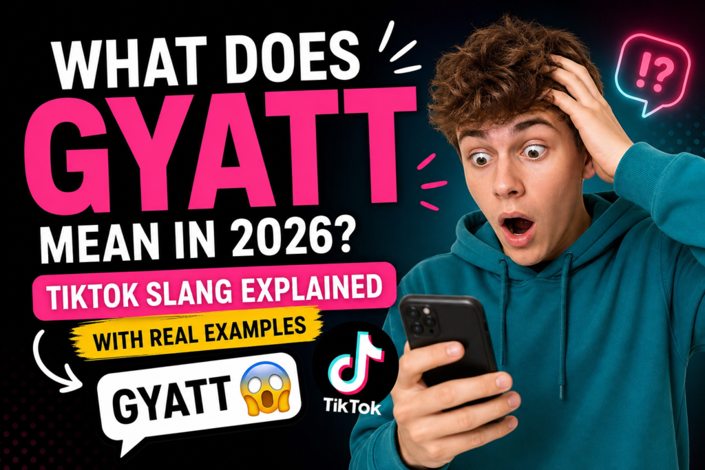 What Does GYATT Mean in 2026? TikTok Slang Explained with Real Examples