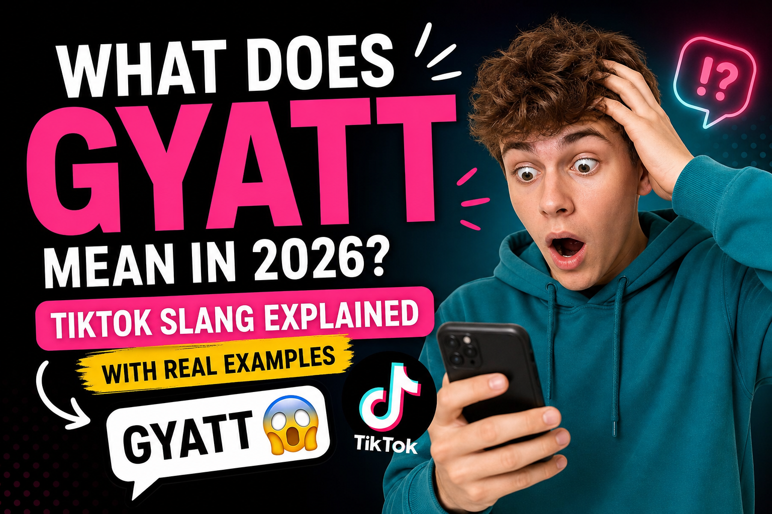 GYATT meaning TikTok slang