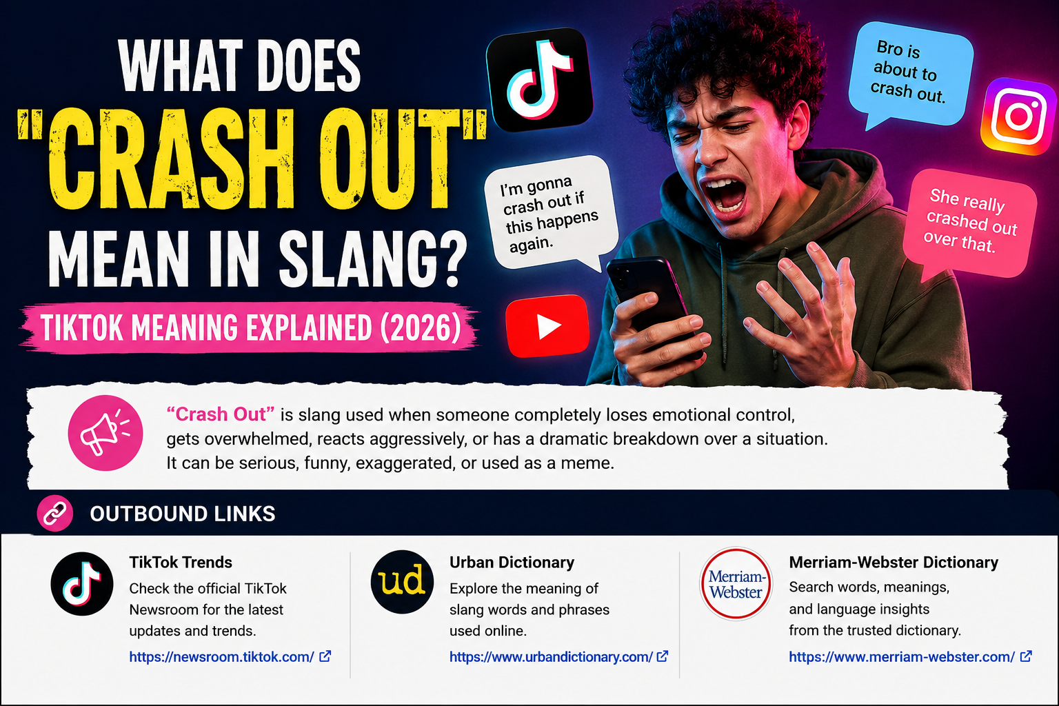 “Crash Out” Mean