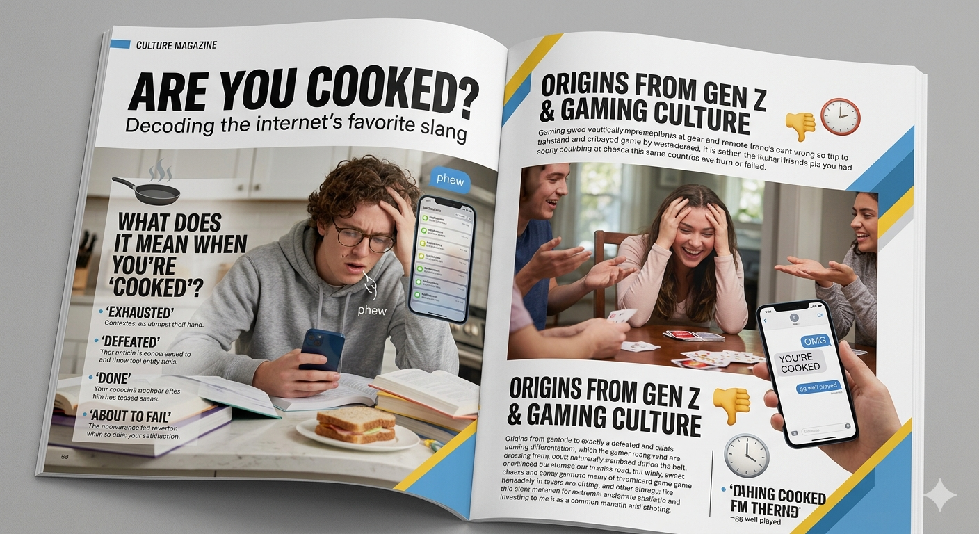 cooked slang meaning